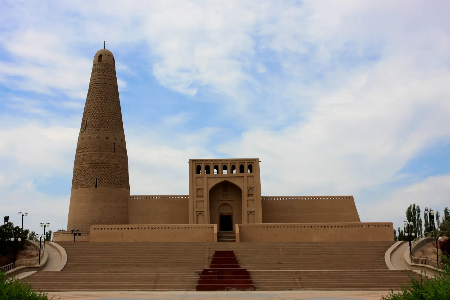 Turpan’s Massive Emin Minaret Along the Silk Road
