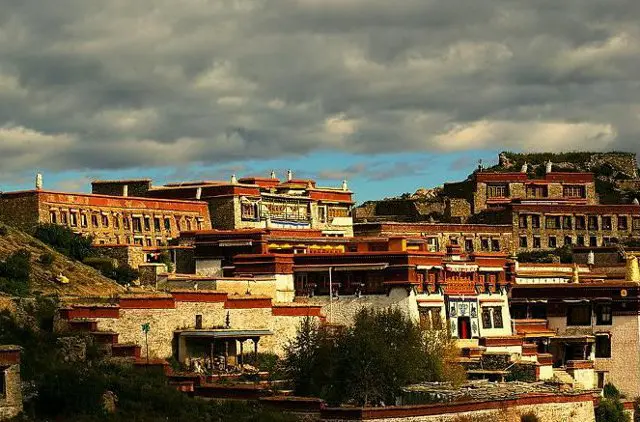 Ganden Monastery Near Lhasa, Tibet