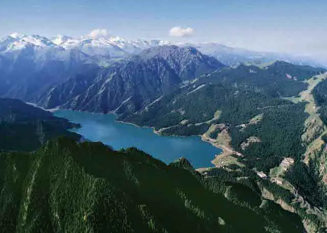 Heavenly Lake of Celestial Mountains