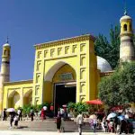 The Id Kah Mosque in Kashgar