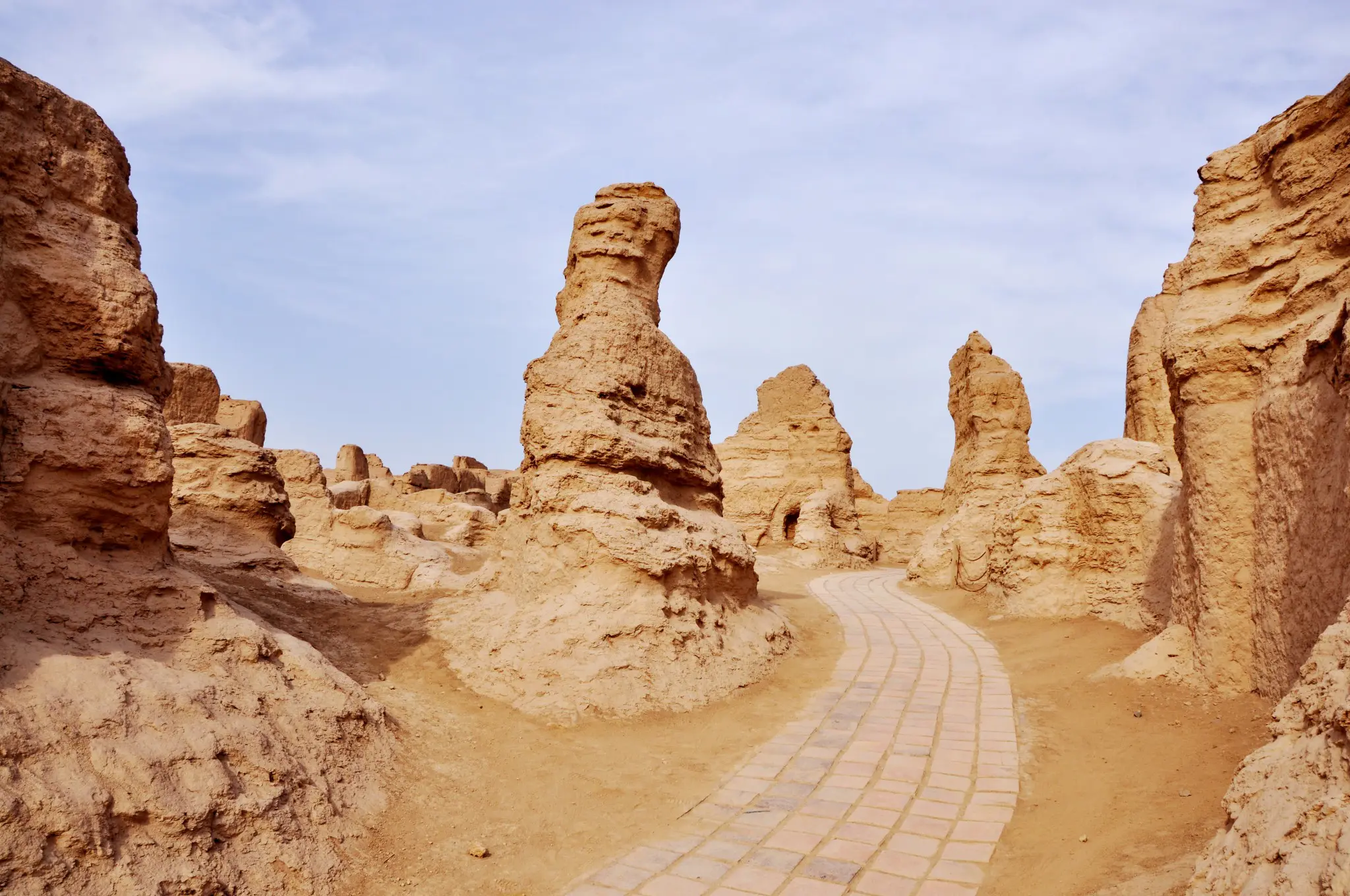 The Ancient City of Jiahoe in Turpan