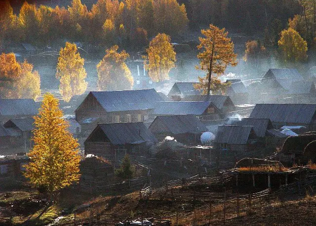 Xinjiang Kanas Hemu Village