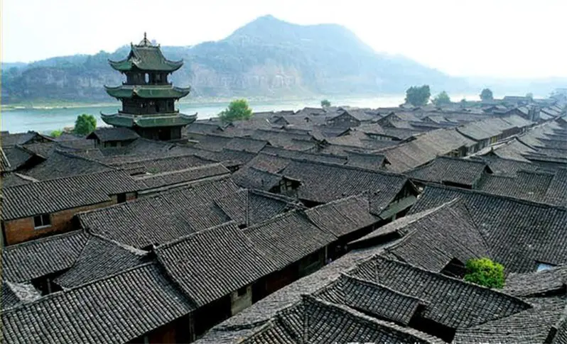 Langzhong ancient city