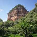 Beautiful Maijishan Grottoes in Tianshui