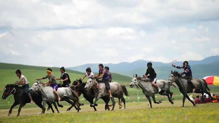 Nagqu Horse Racing Festival in Tibet