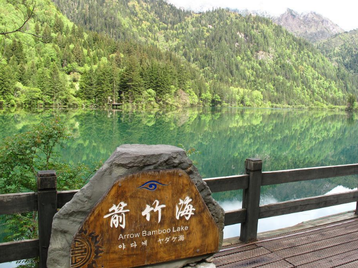 Bamboo Lake in Rize Valley of Jiuzhaigou National Park