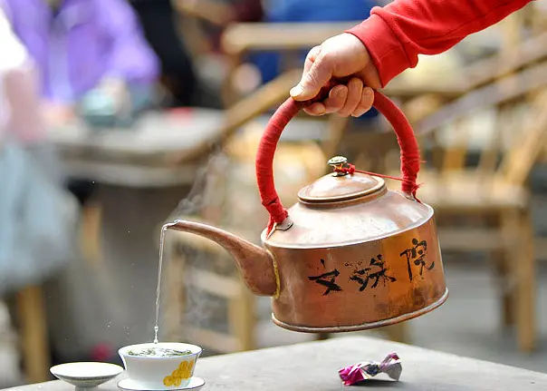 Chengdu Wenshu Temple Teahouse
