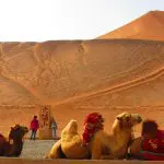 Gorgeous Flaming Mountains in Turpan