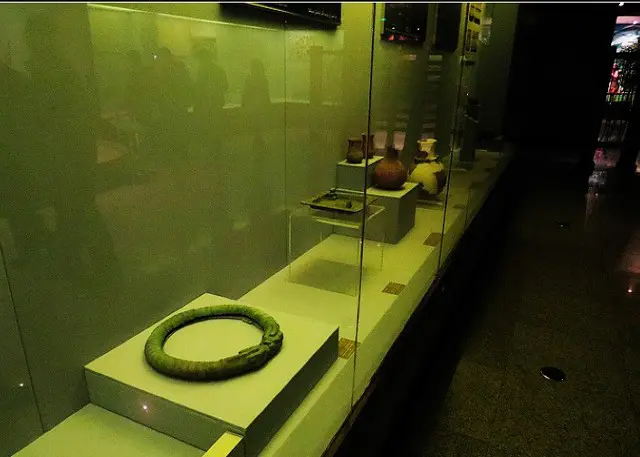 The relics in Xinjiang Museum