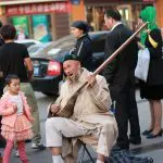 Street Performer at the Xinjiang Grand Bazaar