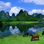 Guilin Li River Hiking and Yangshuo Cycling Tour
