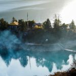 Tsodzong island at Draksum-tso in a Nyingchi travel