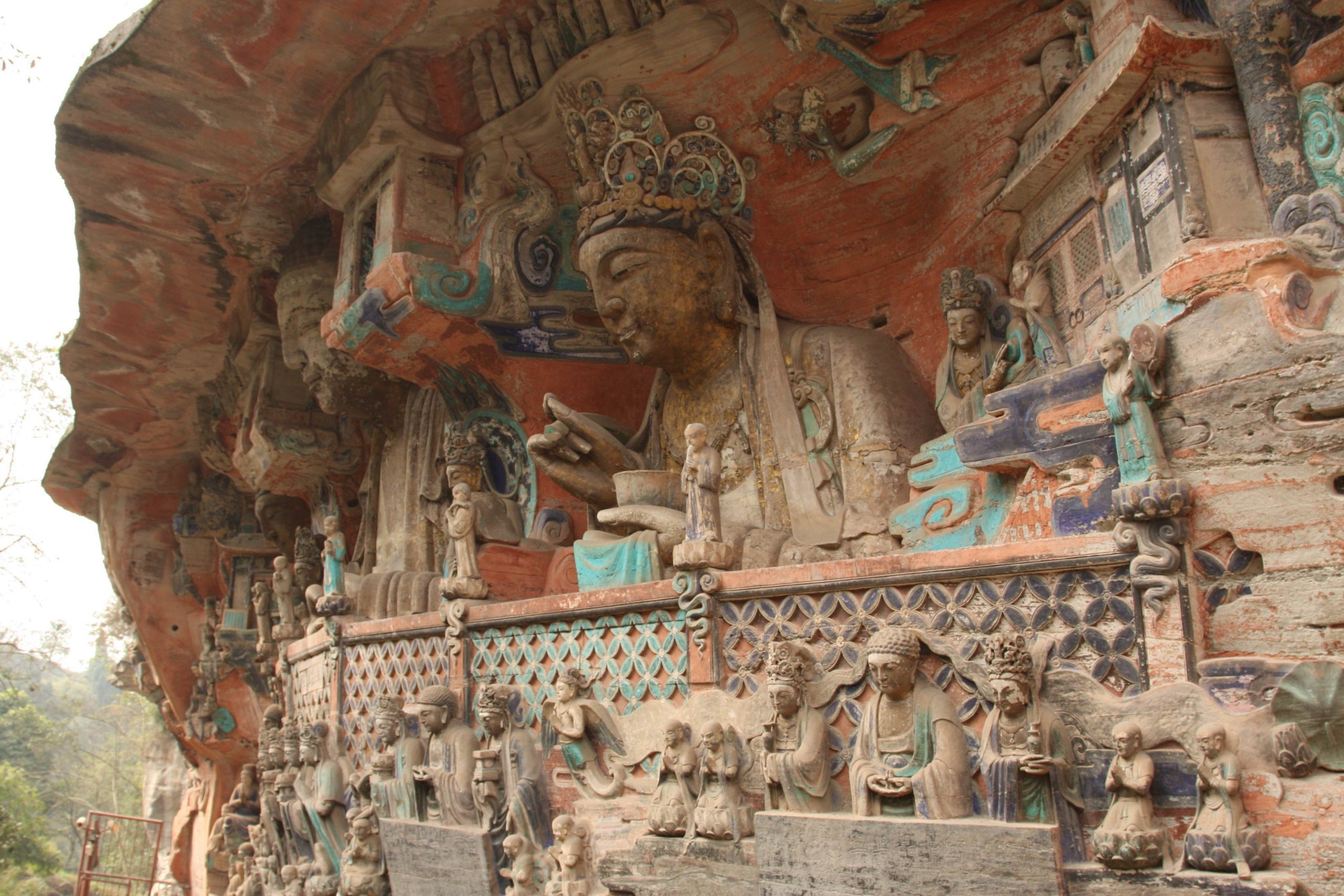 Dazu rock carving cave