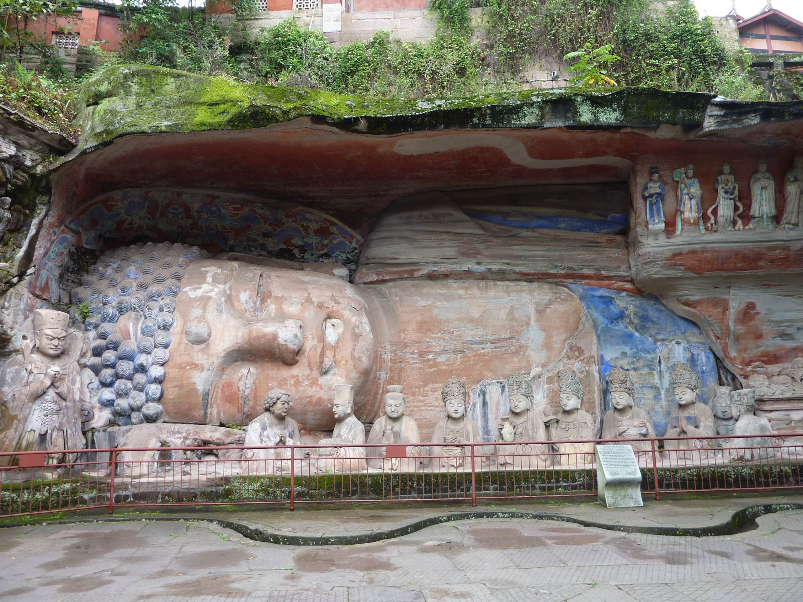 Dazu rock carving Buddha statue