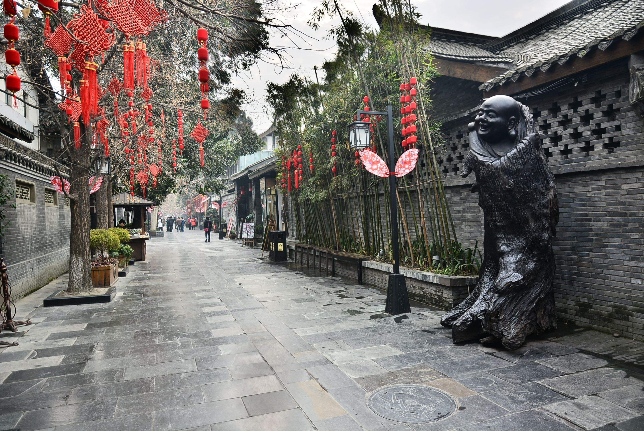Kuanzhai alleys in Chengdu