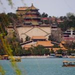 Kunming lake and Longevity Hill in Summer palace