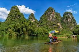 Yulong River Bamboo Rafting