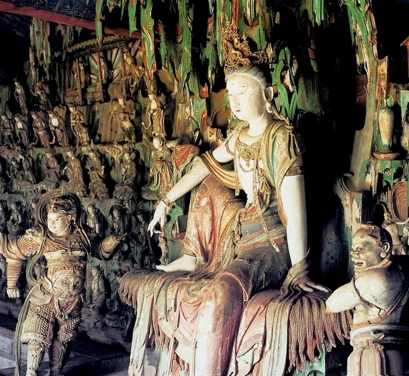 Shuanglin Temple near Pingyao Ancient City