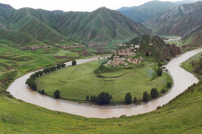 Lancang River in Yunnan