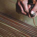 Hand made Tibetan incense workshop near Nyemo