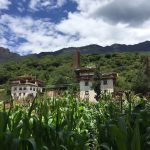 Fortress views during the hike from Zhonglu Tibetan village to Suopo village