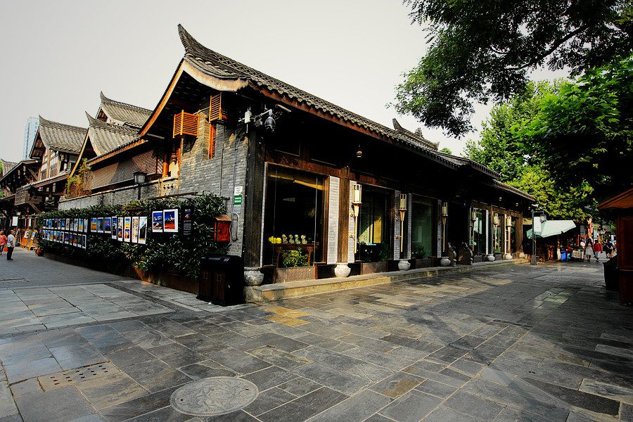 Kuanzhai alleys in Chengdu
