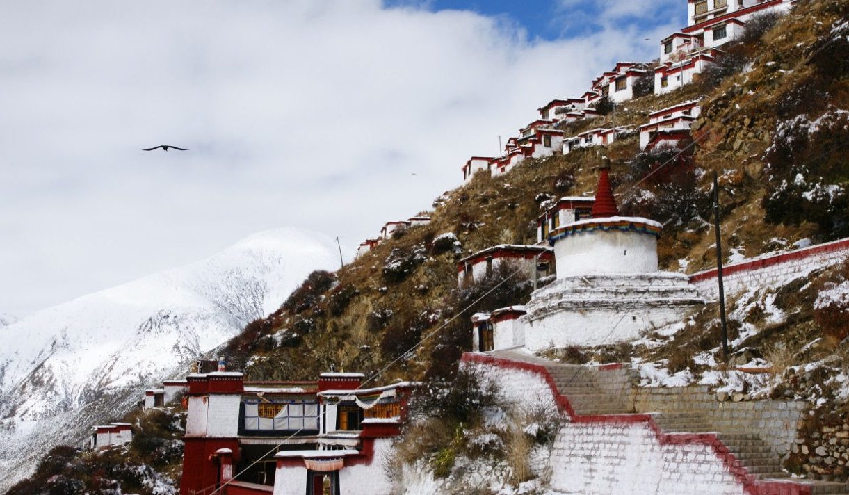 Reting monastery Tibet travel