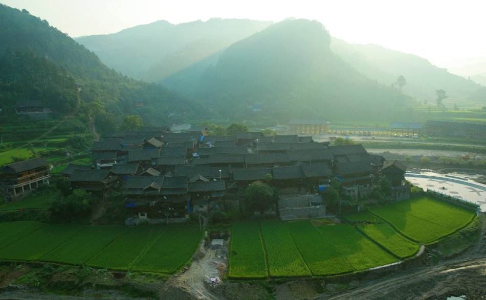 Shiqiao miao village Guizhou