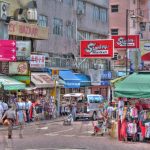 Stanley market in Hong Kong