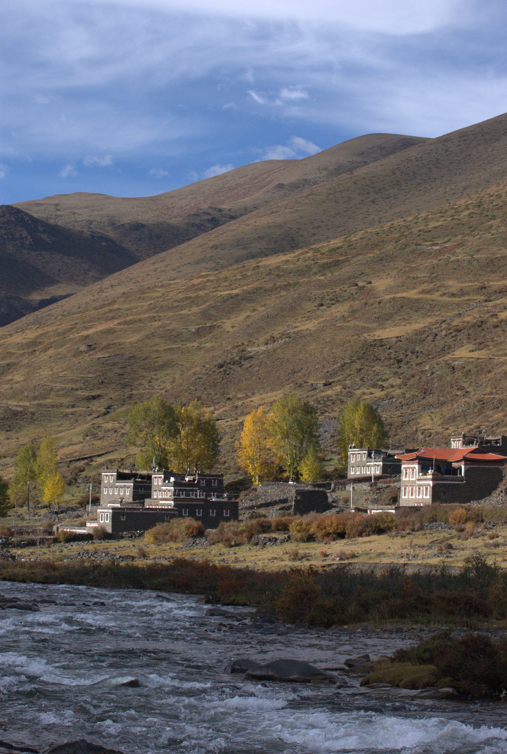 Summer views of Xinduqiao town