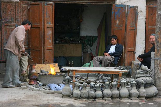 Yarkand old town silk road