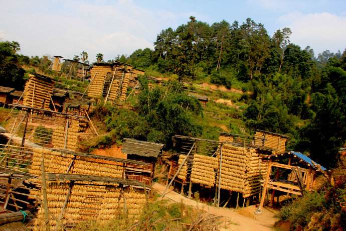 Zhanli dong village Guizhou travel