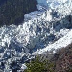 Mingyong glacier near Mt. Meili in Deqin Yunnan