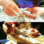 Tie dying at Zhoucheng village Yunnan