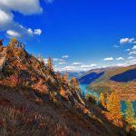 Views from Fish watching pavilion Kanas